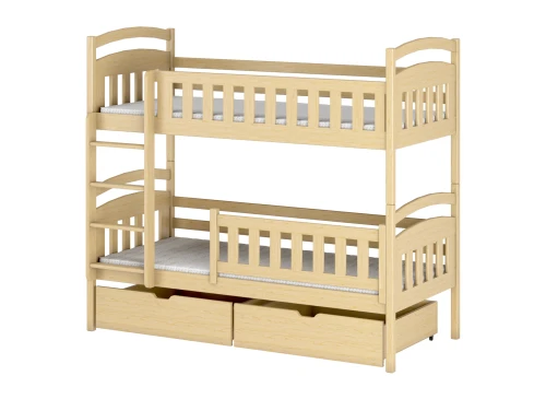 IGNAŚ 90x180 furu våningssäng Lano Möbler