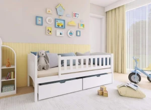 GUCIO 80x190 rosa barnsäng Lano Möbler