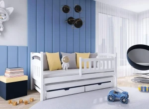 GALAXY 90x190 rosa utdragbar dubbelsäng Lano Möbler