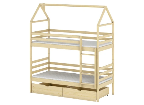 ALEX 90x200 furu våningssäng Lano Möbler