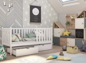 ALICJA 90x190 vit barnsäng Lano Möbler