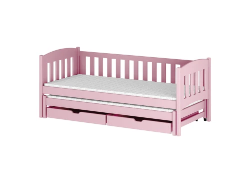 AMELKA 90x190 rosa våningssäng Lano Möbler