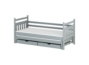 DANIEL 80x170 askgrå våningssäng Lano Möbler