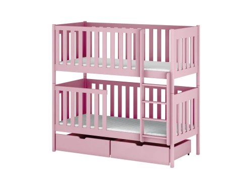 DAWID 90x200 rosa våningssäng Lano Möbler