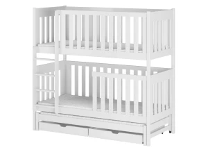 EMILKA 80x180 white bunk bed Lano Furniture
