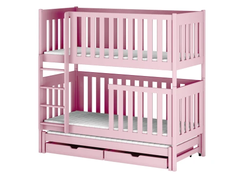 EMILKA 90x200 rosa våningssäng Lano Möbler