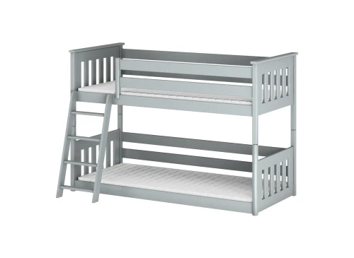 KEVIN 90x180 askgrå våningssäng Lano Möbler