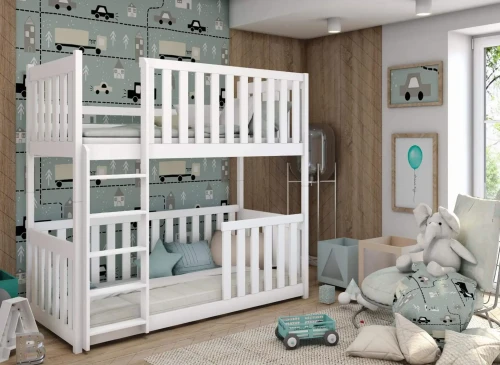 KONRAD 90x180 vit våningssäng Lano Möbler