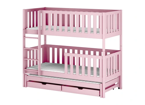 LEA 90x200 rosa våningssäng Lano Möbler