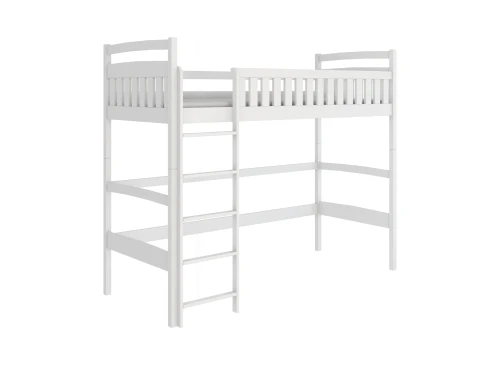 MIA 90x190 vit våningssäng loftsäng Lano Möbler