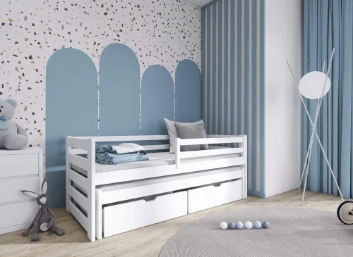 SENSO 80x160 vit våningssäng Lano Möbler