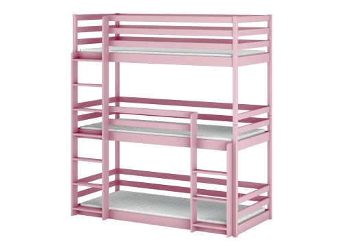 TED 90x200 rosa våningssäng Lano Möbler