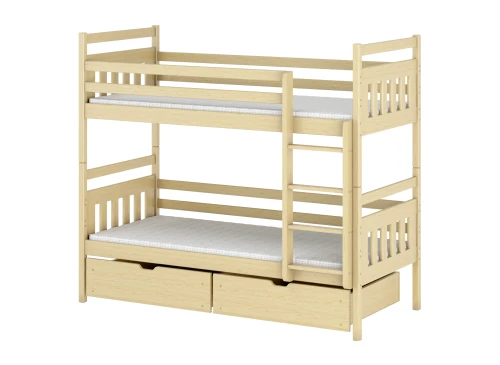 ADAŚ 80x200 furu våningssäng Lano Möbler