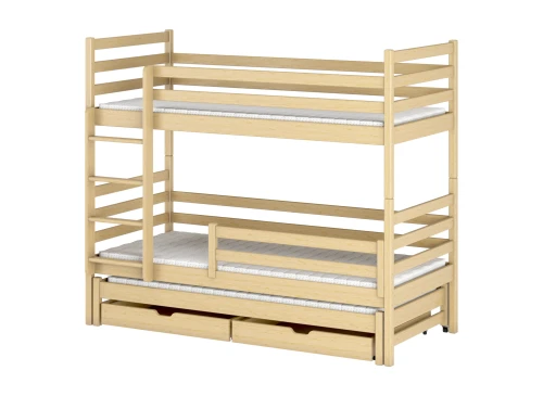 LUK 80x160 furu våningssäng Lano Möbler