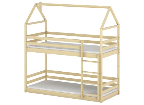 AXEL 80x190 pine house bunk bed Lano Furniture