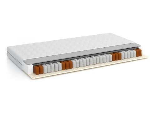 OSLO 130x200 medium-firm 19 cm pocket spring mattress with latex insole Lano Furniture