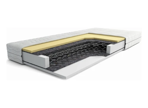 SIM 90x180 medelhård 14 cm bonellfjäder termoelastisk madrass Lano Möbler