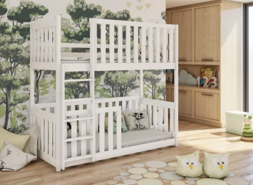 KONRAD 80x180 vit våningssäng Lano Möbler