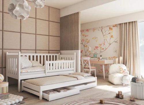 KAJA 90x190 vit våningssäng Lano Möbler