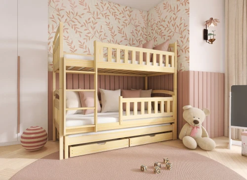 BLANKA 80x180 pine bunk bed Lano Furniture