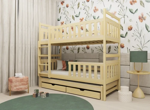 KLARA 80x170 pine bunk bed Lano Furniture