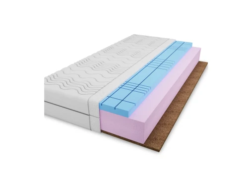 MALIA 80x150 medelhård 15 cm skum-kokos madrass Lano Möbler