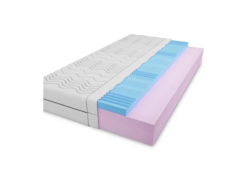 RUMBA 100x200 medelhård 14 cm skum med profilerat skum madrass Lano Möbler