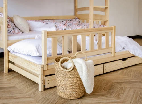 BLANKA 90x190 furu våningssäng Lano Möbler