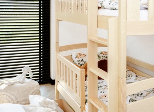 BLANKA 90x190 furu våningssäng Lano Möbler