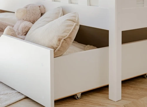 DAWID 80x160 vit våningssäng Lano Möbler