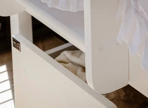 DAWID 80x160 vit våningssäng Lano Möbler