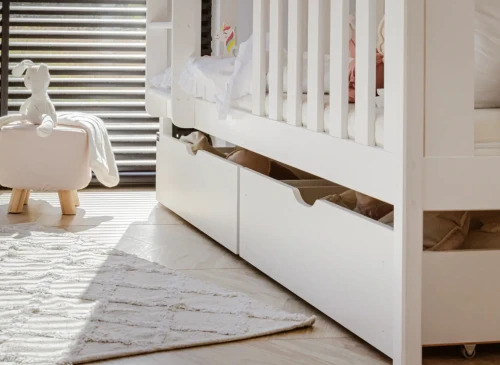 DAWID 80x160 vit våningssäng Lano Möbler