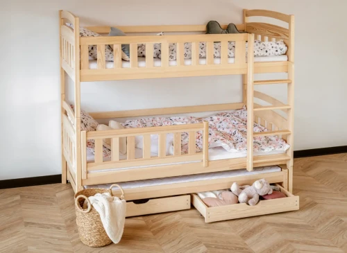 BLANKA 80x190 furu våningssäng Lano Möbler