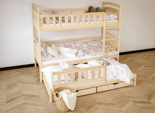 BLANKA 80x190 furu våningssäng Lano Möbler