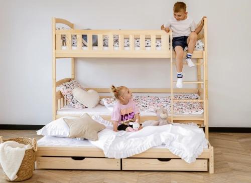 BLANKA 80x190 furu våningssäng Lano Möbler