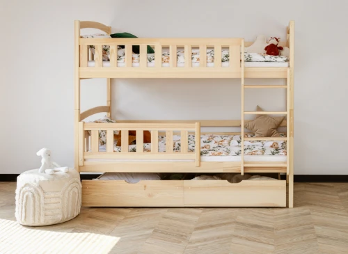 IGNAŚ 80x160 furu våningssäng Lano Möbler