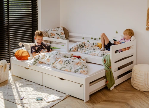 SENSO 90x180 vit våningssäng Lano Möbler