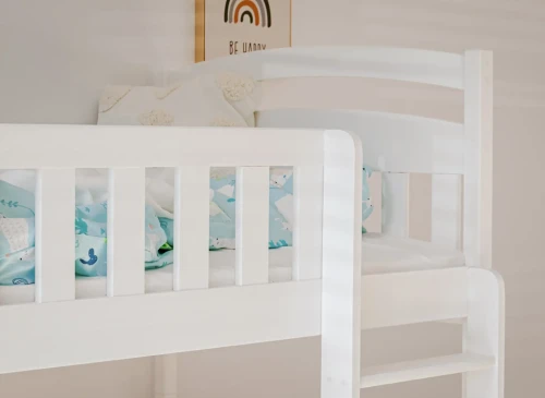 BLANKA 80x190 vit våningssäng Lano Möbler