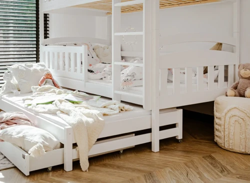 BLANKA 90x180 vit våningssäng Lano Möbler