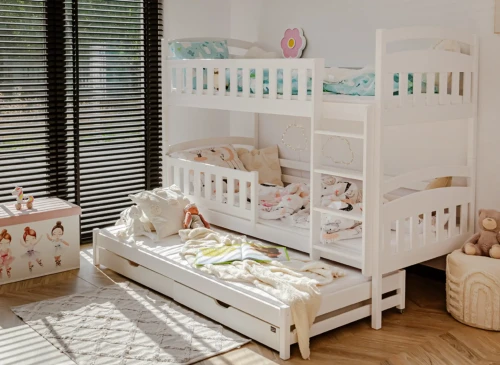 BLANKA 90x190 vit våningssäng Lano Möbler