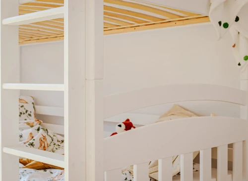 IGNAŚ 80x200 vit våningssäng Lano Möbler