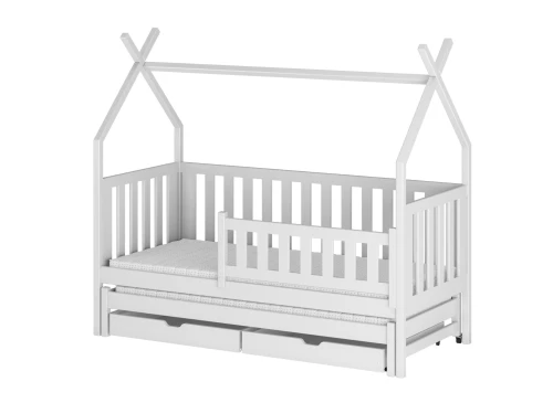 TYTUS 80x180 white tipi bunk bed Lano Furniture