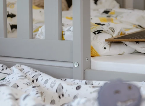 KAJA 90x200 askgrå våningssäng Lano Möbler