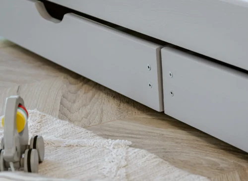 KAJA 90x190 askgrå våningssäng Lano Möbler