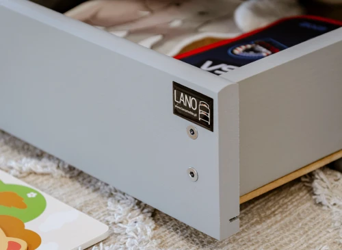 KAJA 90x190 askgrå våningssäng Lano Möbler