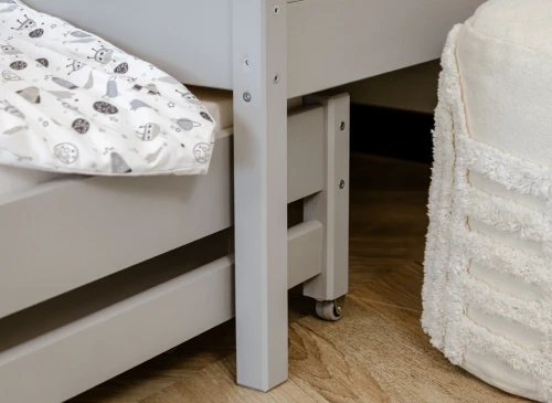 KAJA 80x180 askgrå våningssäng Lano Möbler