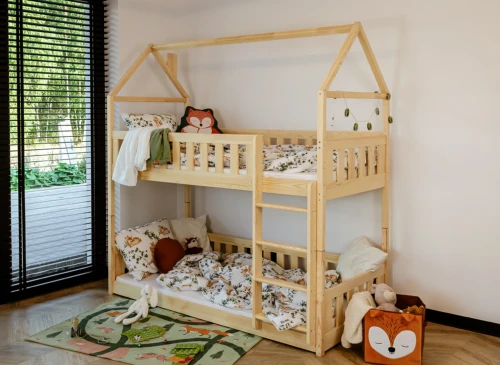 POLA 90x200 furu våningssäng Lano Möbler