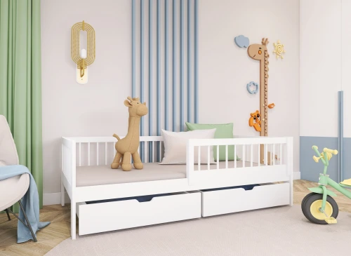 EDI 80x200 white children's bed Lano Furniture