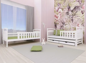 VIKI 80x160 rosa våningssäng Lano Möbler