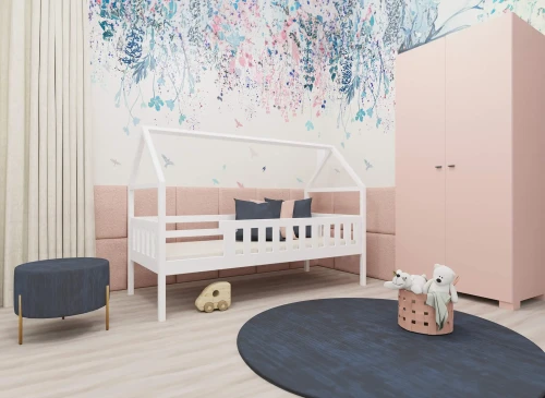 OTYLIA 80x190 white loft bed Lano Furniture